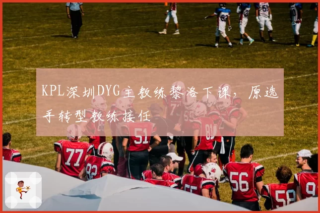 KPL深圳DYG主教练黎洛下课,原选手转型教练接任